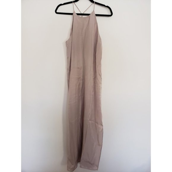 ZARA MIDI DRESS WITH FRONT KNOT TRF - Picture 2 of 5